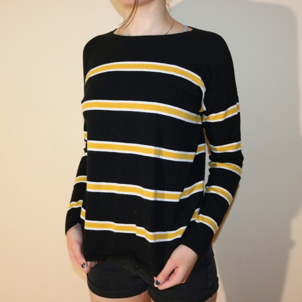 Black and Yellow Sweater